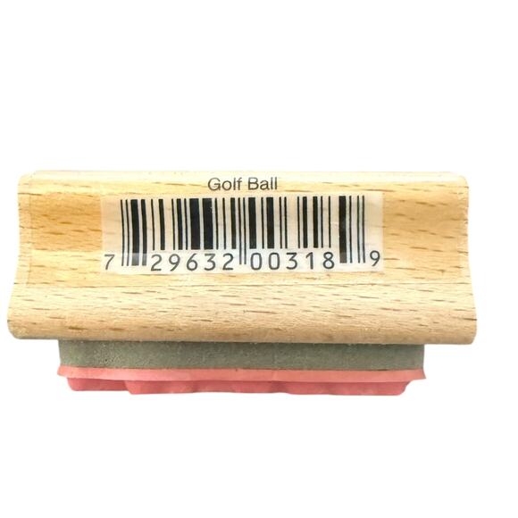 Vap Scrap Golf Ball Rubber Stamp NEW - Picture 3 of 4
